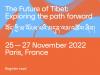 Poster for Future of Tibet Paris conference.